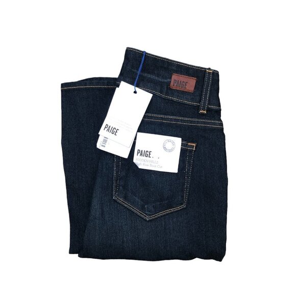 Brand New 265$ RETAIL Paige Hidden Hills Bootcut Jeans Size 25 - Picture 2 of 7